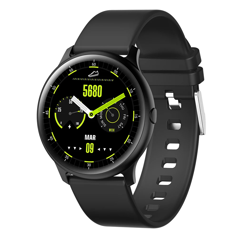 2020 Wholesale  Amoled Watch  Waterproof Smartwatch KW13 Reloj Sport  Heart Rate Smart Watch For Android IOS
