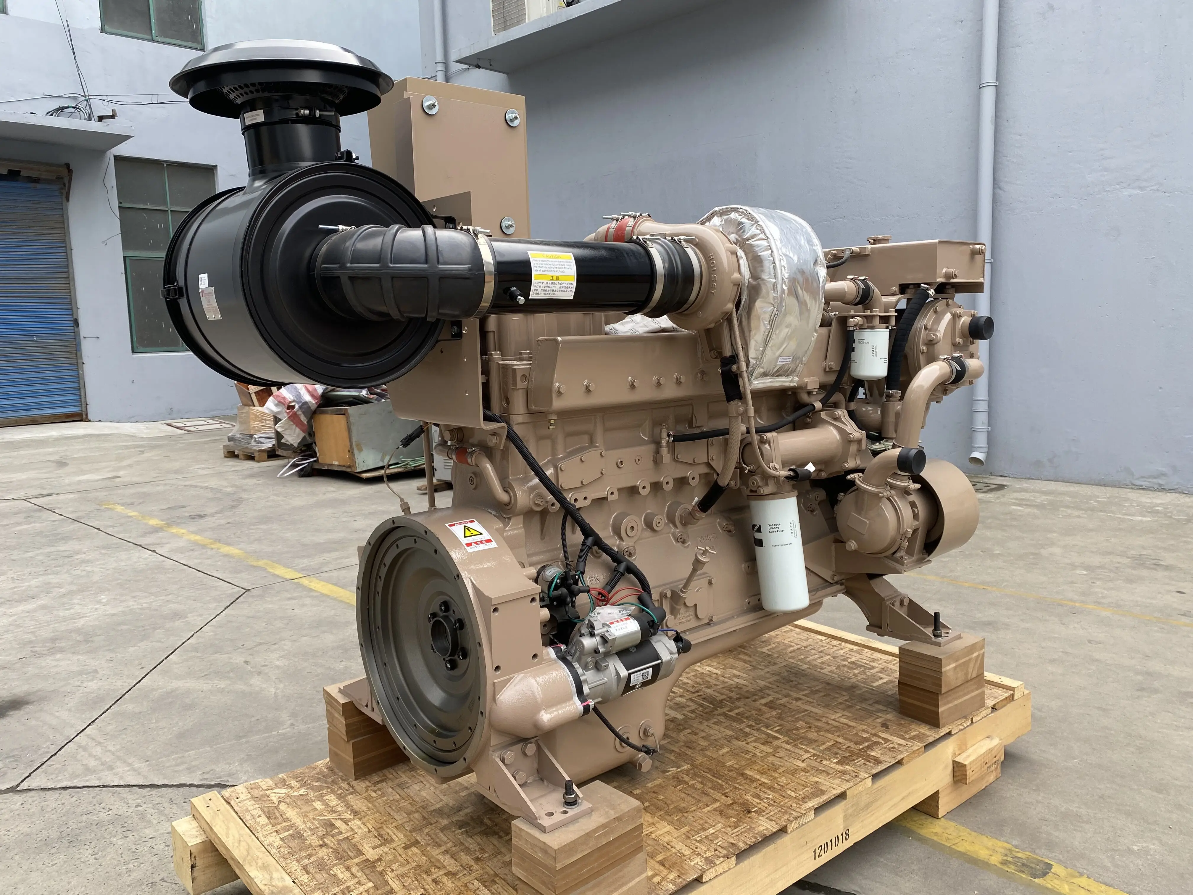 Hot Sale Water cooled 350hp 400hp 450HP 1800RPM 14L 6 cylinder NTA855-M450 marine diesel boat engines for working boat