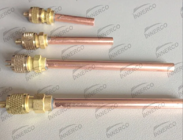 high quality Copper Air Conditioner refrigeration  Check  Charging  Access Valve