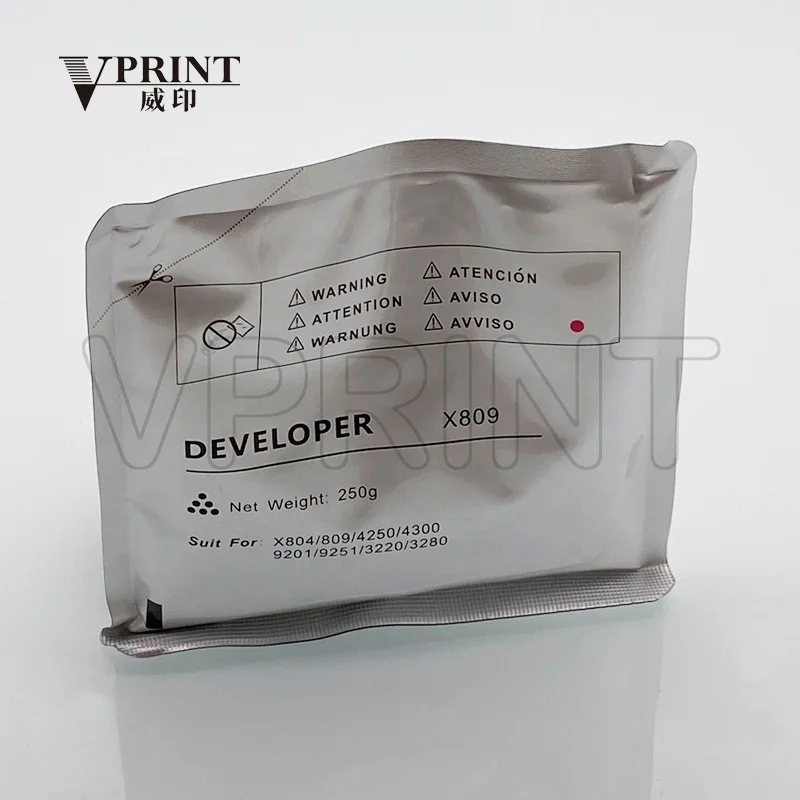 Compatible NEW Black Cayn Magenta Yellow Developer X809 for Samsung X4250 X4300 SCX 9201 9251 3220 3280 Printer Spare Parts