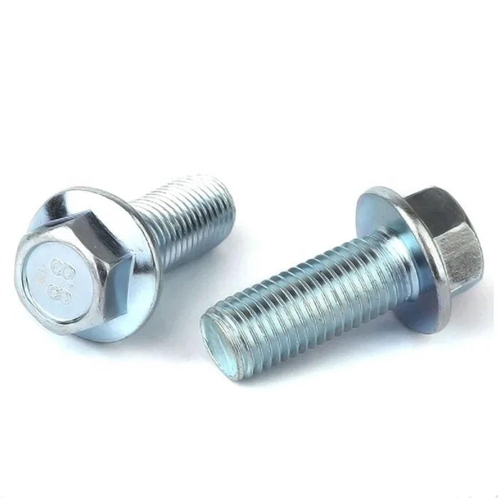 DIN 6921 galvanized hex flange bolt