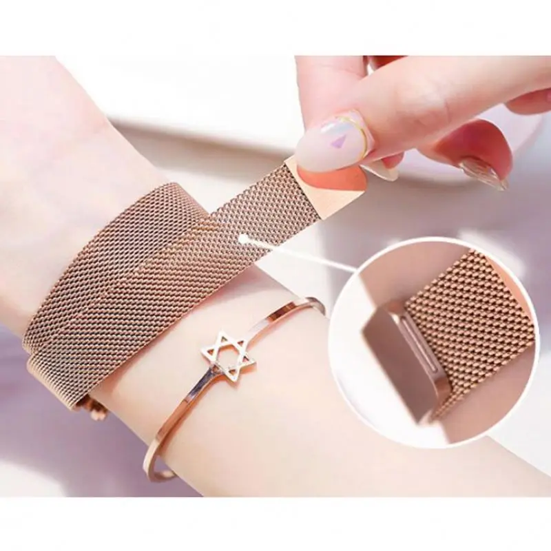 Wholesale Gift Starry Sky Women Watches Magnet Buckle Stylish Rose Gold Female Casual Quartz Wristwatch Lady Girls Watch