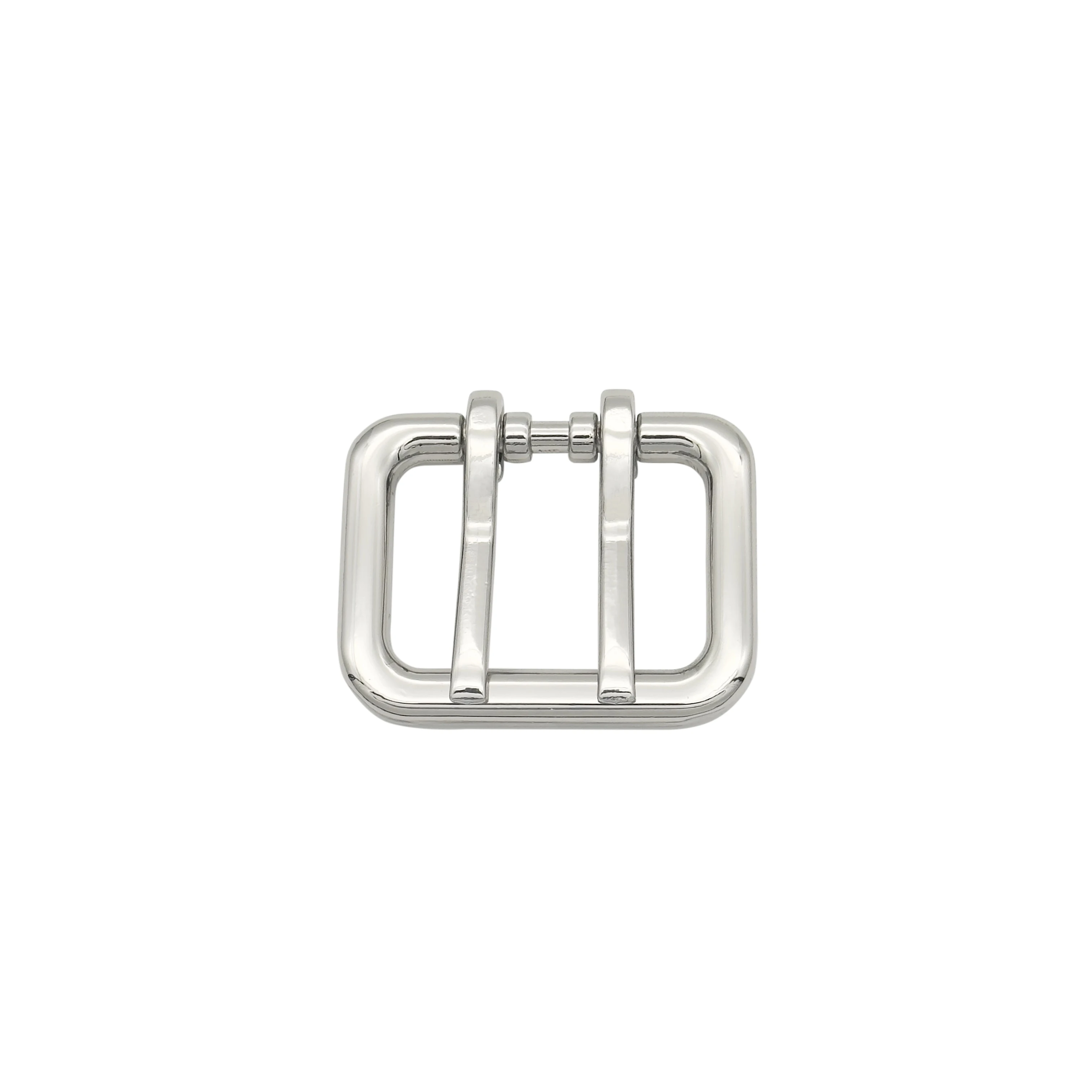 Factory Customized High Quality Bag Accessory Double Pin Belt Buckle Metal Roller Buckles