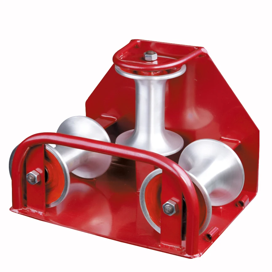 
PWDI High quality fiber optic cable pulley & Cable rollers & Wire block and tackle price 