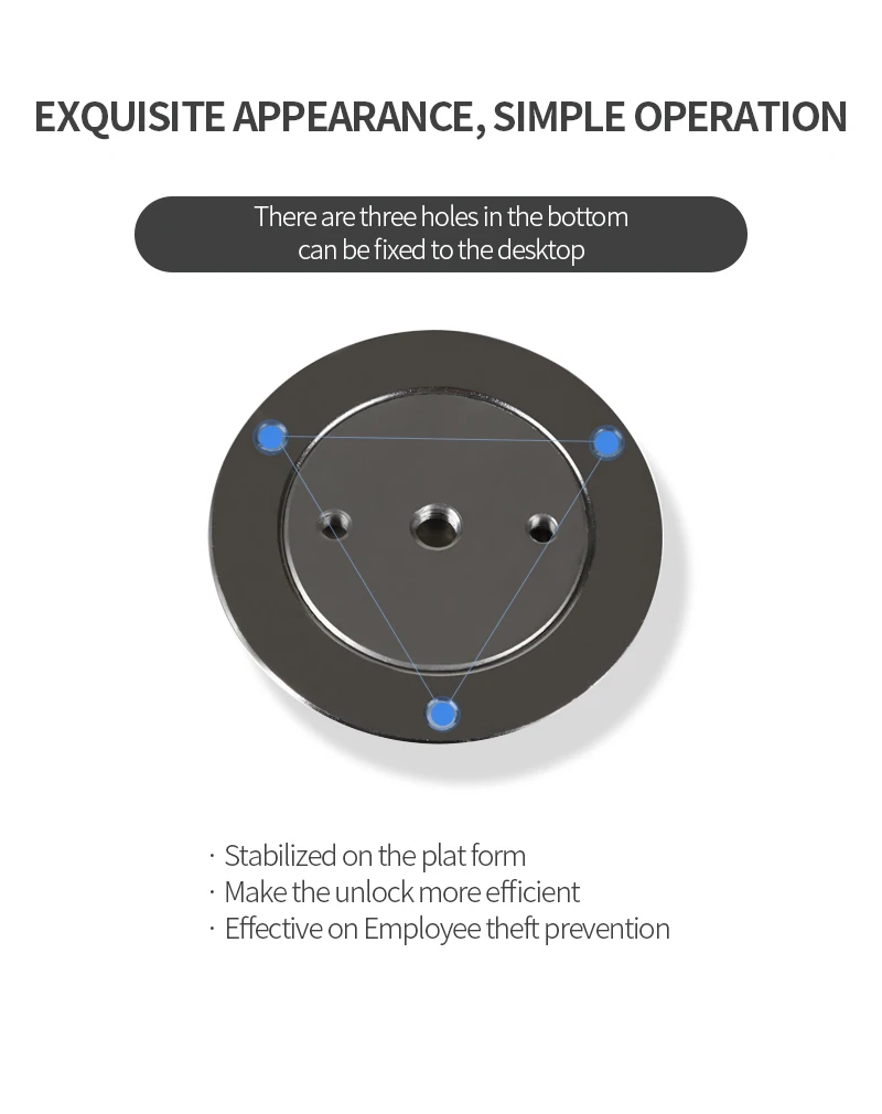 Synmel  EAS Security Tag Remover Magnet Detacher Hard tag Remover CONE Detachers With High Quality