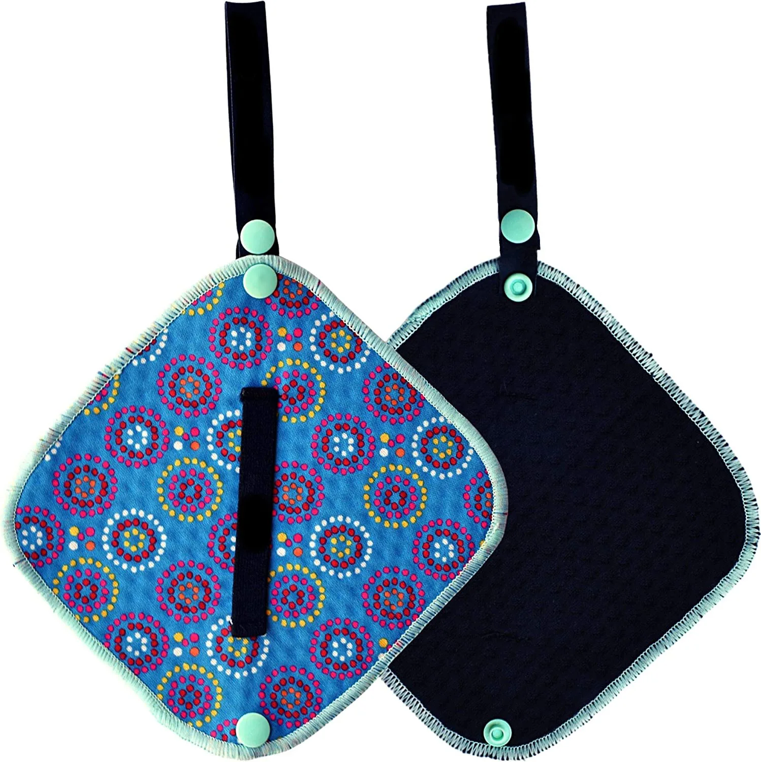 Silver Infused Piss-off Hygiene Pad Reusable Pee Cloth Unpaper Towel Absorbent Eco-friendly Alternative Toilet Paper Pee cloth