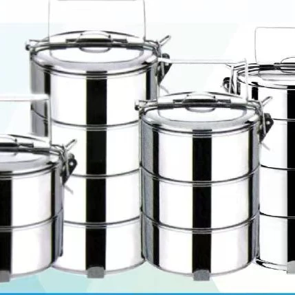Good quality commercial price tiffin carrier stainless steel tiffin carrier