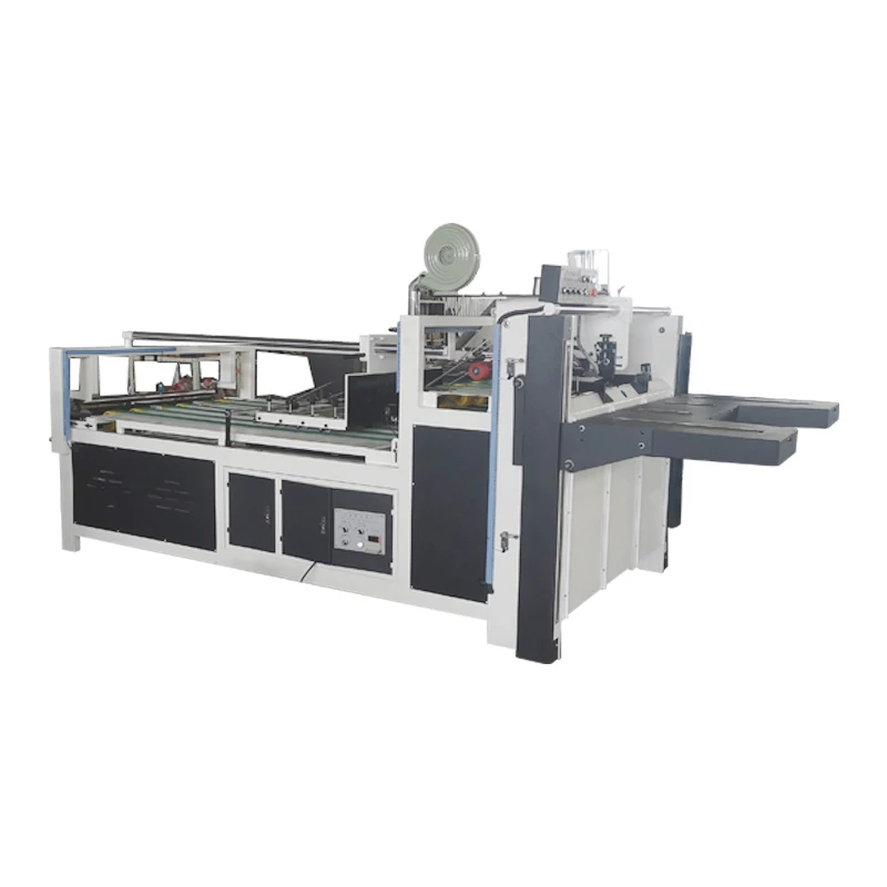 corrugated carton box folder gluer
