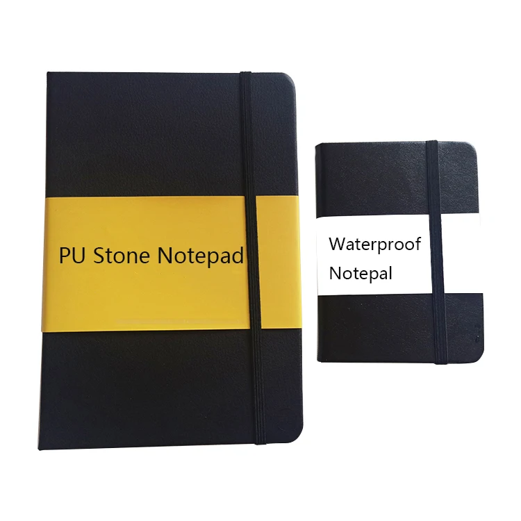 PU Stone Paper Notepad