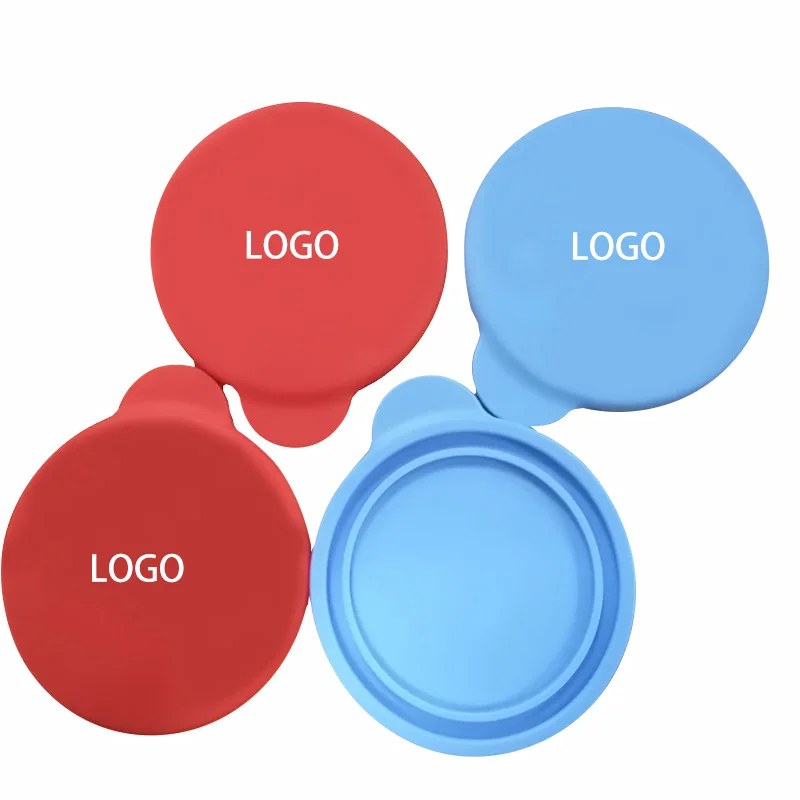 Silicone Pet Tin Lids Food Can Cover Can Lids for Dog and Cat Food