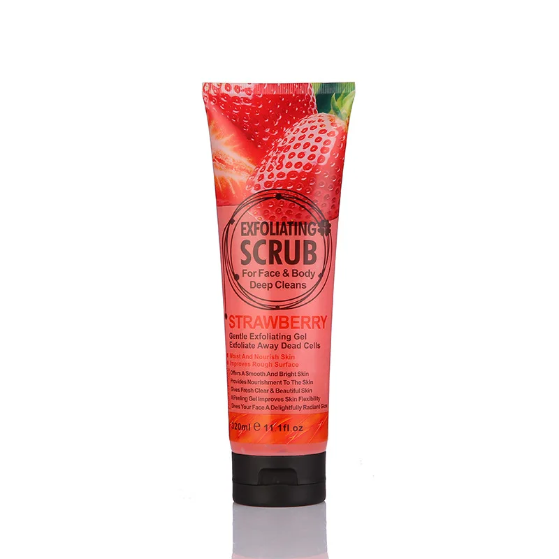 Manufacturers direct wholesale Gentle exfoliating gel cream moisturizing facial cleaning scrub