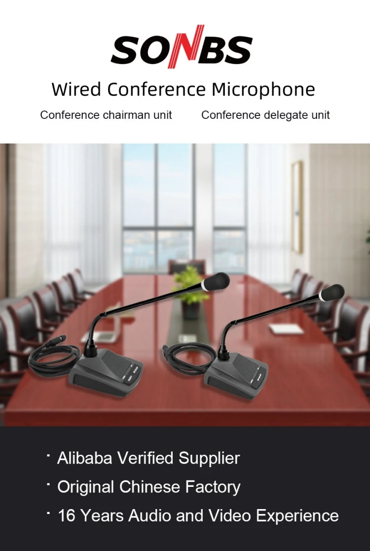 Sonbs Wholesale Conference Room Solution Conference Mic Conference System Solution
