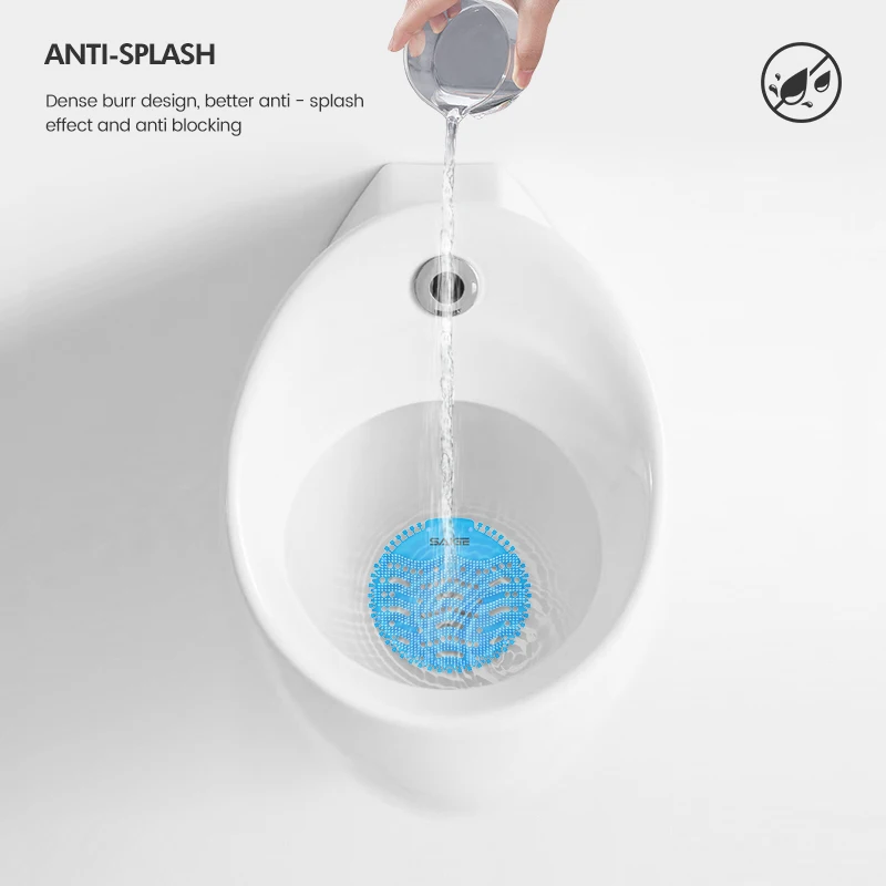Eco Friendly Plastic Anti Splash Disposable Urinal Screen Urinal Deodorizers Urinal Pads For Toilets