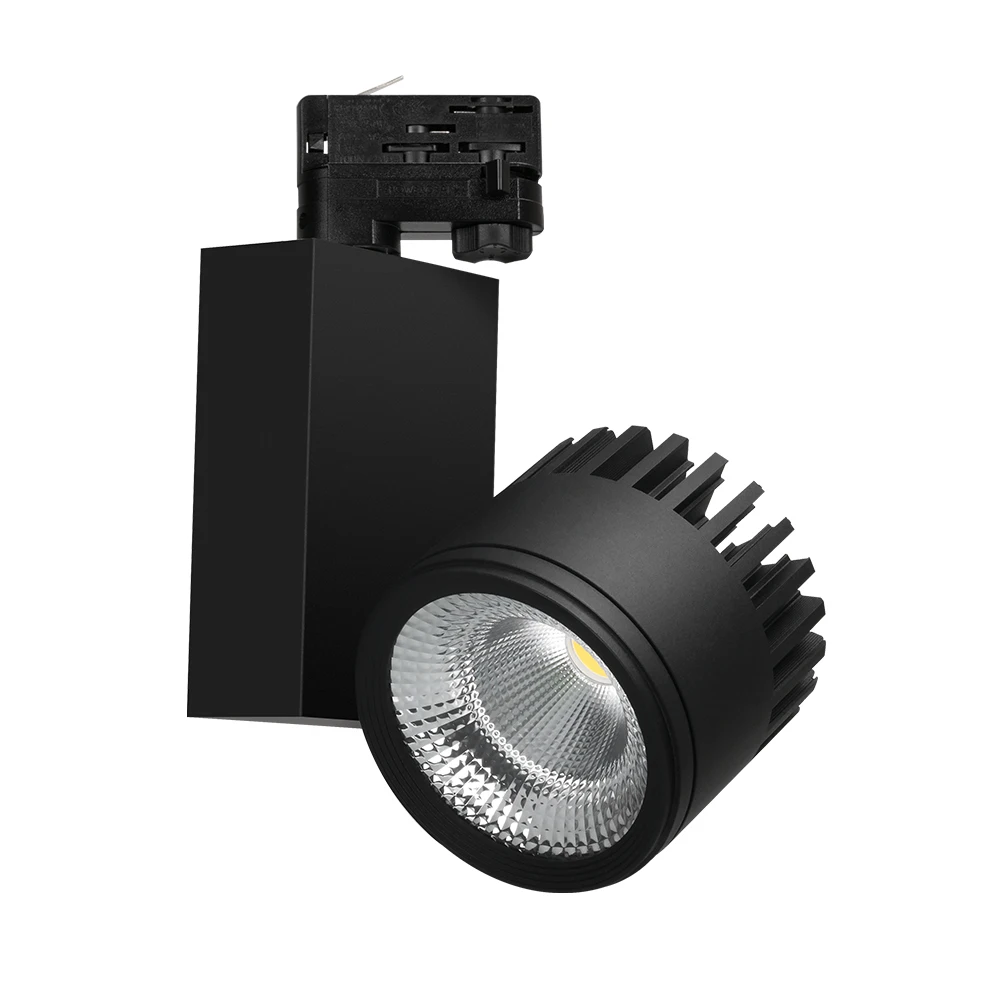 4 way 3-circuit Anti glare 52W CRI97 led track light for