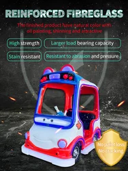 Haojile amusement equipment ride on car for kids indoor playground gogo bus in shopping mall