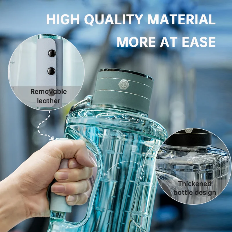 2024 New Portable 2-in-1 1500ml Hydrogen Water Bottle Generator Electric with SPE PEM Technology for Car and Household Use