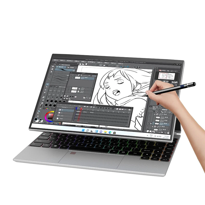 Wholesales Laptop win11/10 14 inch N95 Touch Screen Laptop DDR 8GB/16GB Computer Notebook Portable Computer