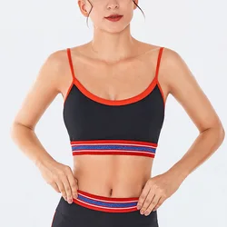 Лидер продаж, спортивный бюстгальтер пуш-ап, Женский Противоударный Спортивный бюстгальтер для бега, йоги, тренировок