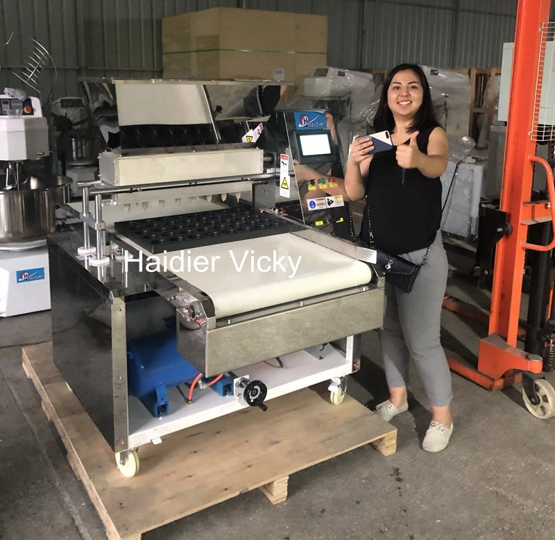 Haidier Cake Depositor/Cup Cake Filling Machine/Cupcake Making Machine