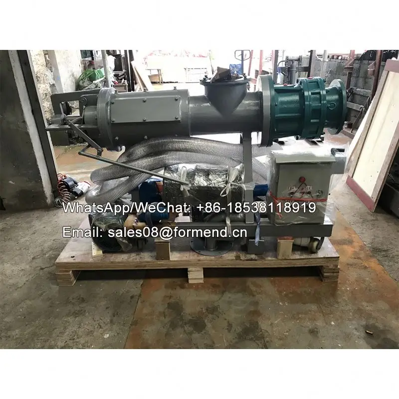 Good factory new design cow manure dryer machine/animal waste dewatering machine