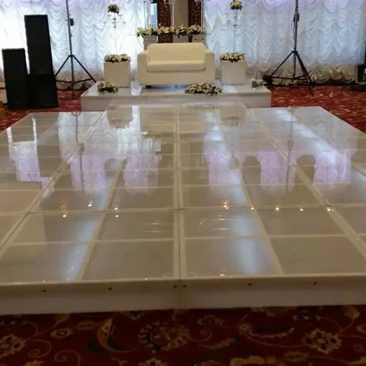 Регулируемый прозрачный акриловый стеклянный мобильный этап Выпускной Подиум Свадебный динамик