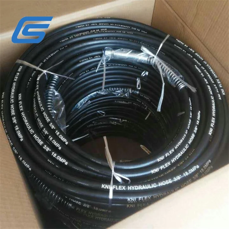 SAE100R1AT strong and durable rubber hose mineral oil rubber hose assy
