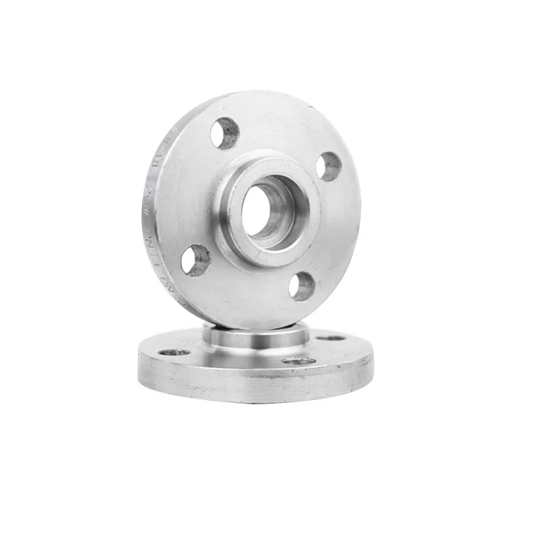 Din PN16 Stainless Steel 316L Flat Face Flange ANSI B16.5 Slip on and Weld Neck Connection JIS ASME ISO GB JPI Standards