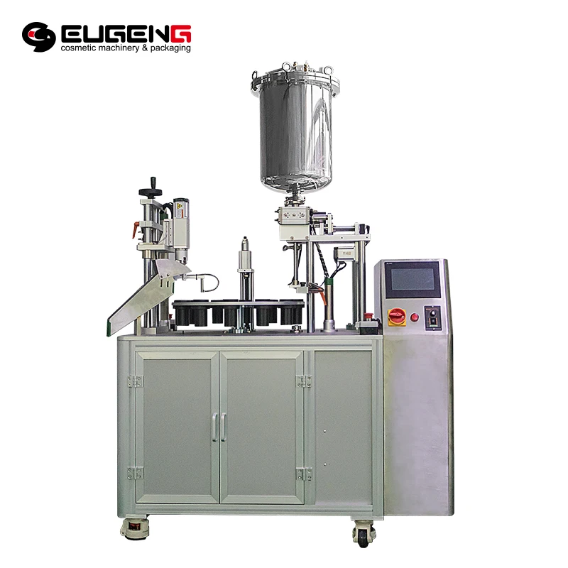 filler with heater and mixer,semi auto piston filling machine