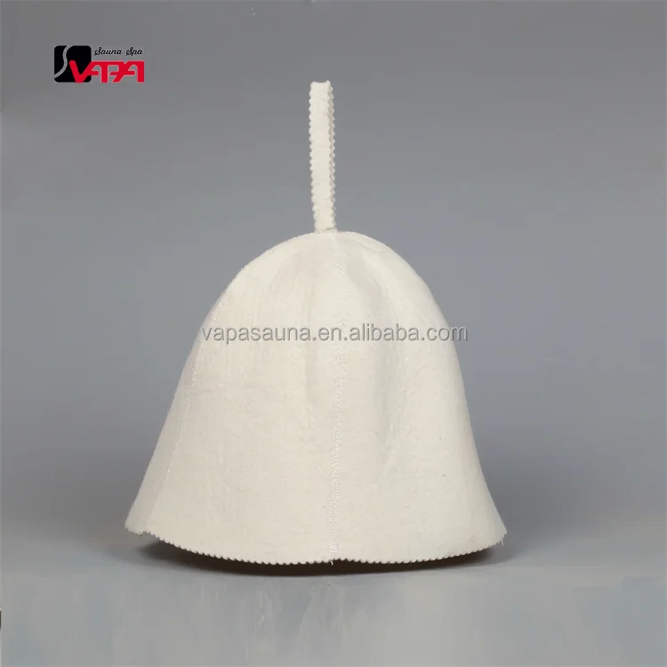 Vapasauna Premium Sauna Accessory Sauna Hat  for Protection Support Customized wool sauna hat