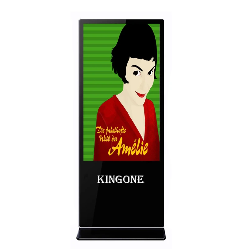 Android-Based 4K Floor-Standing Vertical Interactive Digital Signage Retail Stores LCD TV Touch Screen Kiosk Advertising Display