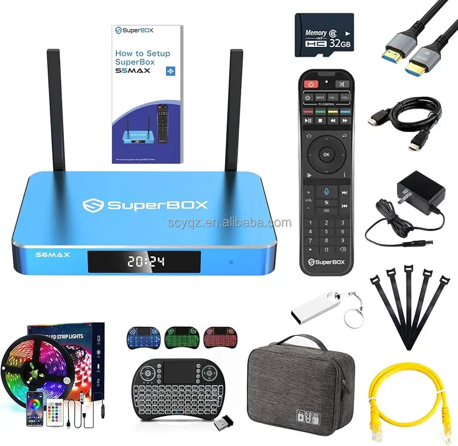 Лидер продаж супербокс S6 ULTRA TV BOX Media Player 4 ГБ + 128 Wi-Fi 6