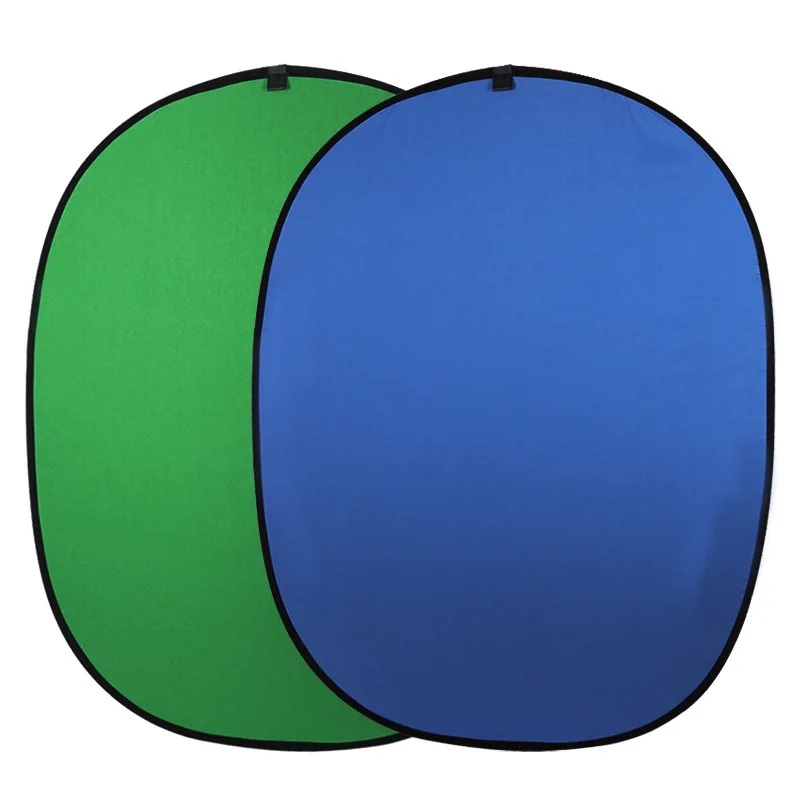 Green Screen Chair Background Big Shot Gen2 Portable Webcam Background, 56 Inches, Chroma Key Green