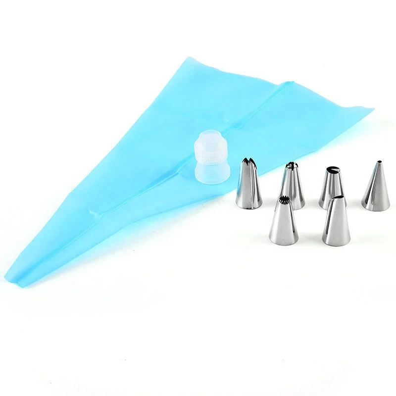 8 pcs Cake Decorating Tools Icing Nozzles Kit Fondant Cake Decoration Tools Pastry Baking Utensils