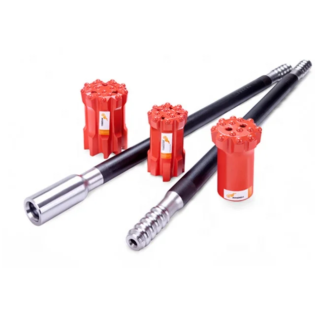 Maxdrill  Performance R25 Length 250mm-4000mm Drill  Rod/ Extension Rod/ MM/MF Hex Rod for Drifting&Tunneling