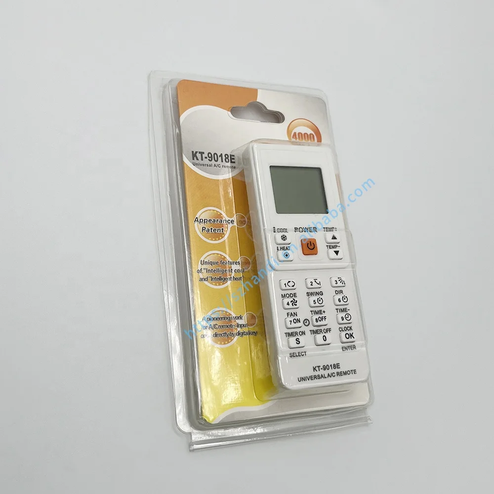AC Remote Controller control Universal KT-9018E Air Conditioner part air conditioner spare parts Air conditioner remote control