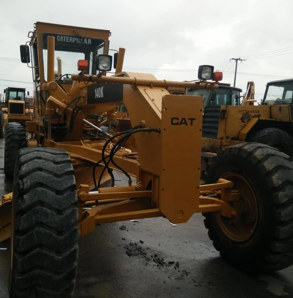 Quality Japan Road Machinery Used 140K Motor Grader 90%New SEM