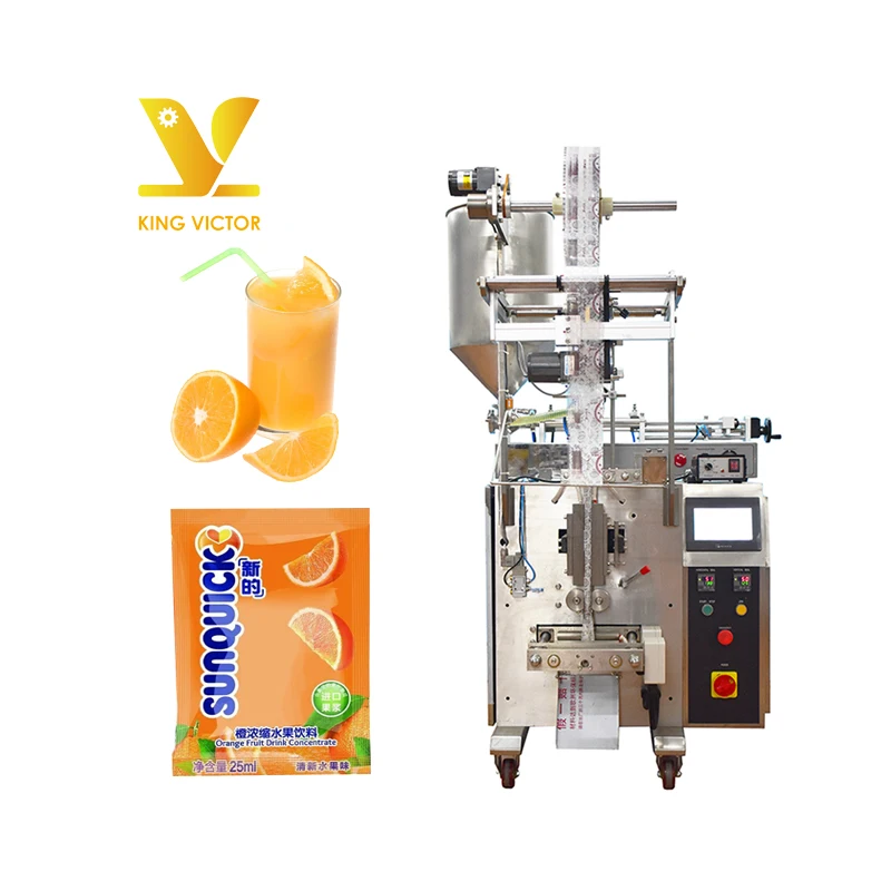 portable orange juice concentrate filling machine with automatic stirring