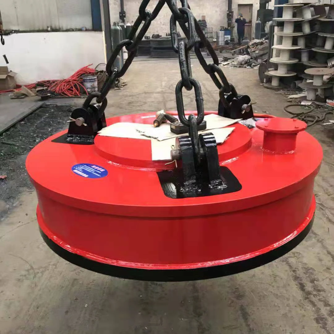 Good quality electromagnetic lifting magnet for lifting scrap  lifter electro magnet for lifting steel scraps dc220v