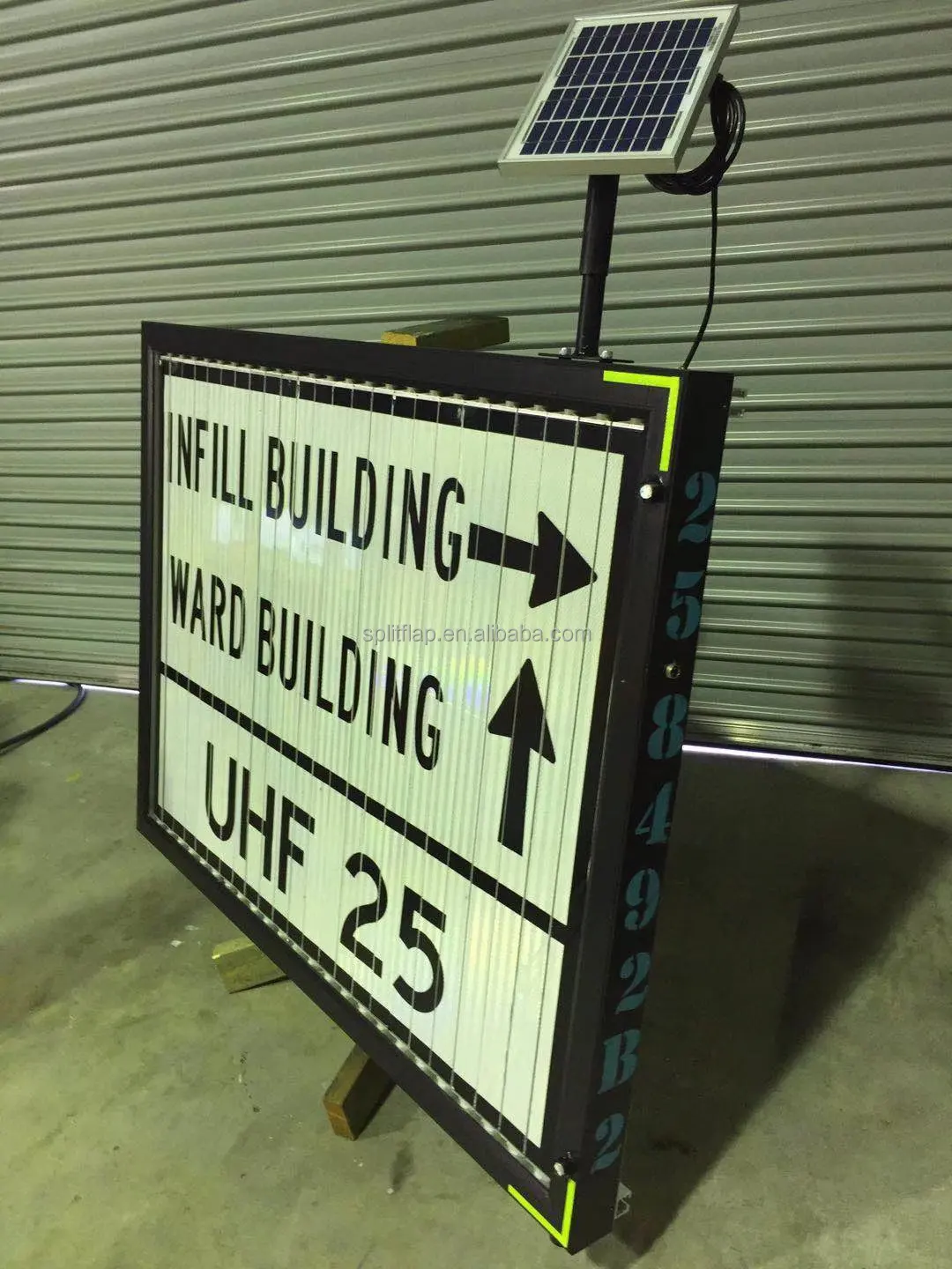 small size outdoor advertising rack billboard material trivision billboard