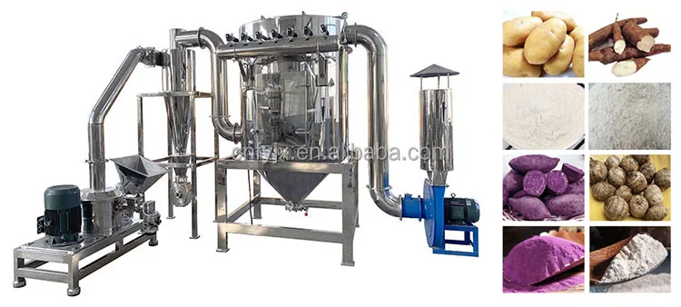 Super fine powder pulverizer kava grinder tea leaf grinding machine