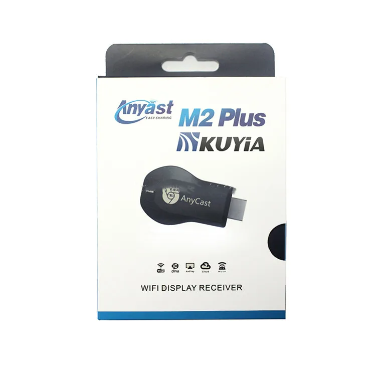 KUYIA M2 Plus TV Stick Wifi Display Receiver Anycast DLNA Miracast Airplay HDMI-compatible Android IOS Dongle