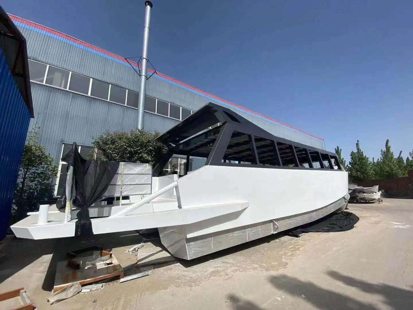 Высокопрочные морские алюминиевые 100 пассажирские туристические лодки на продажу, сертифицированные CCS