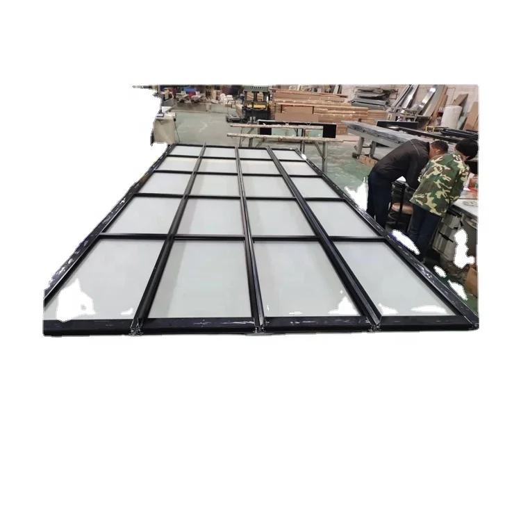 Modern Style Automatic Sectional High Quality Garage Door For Home Building
