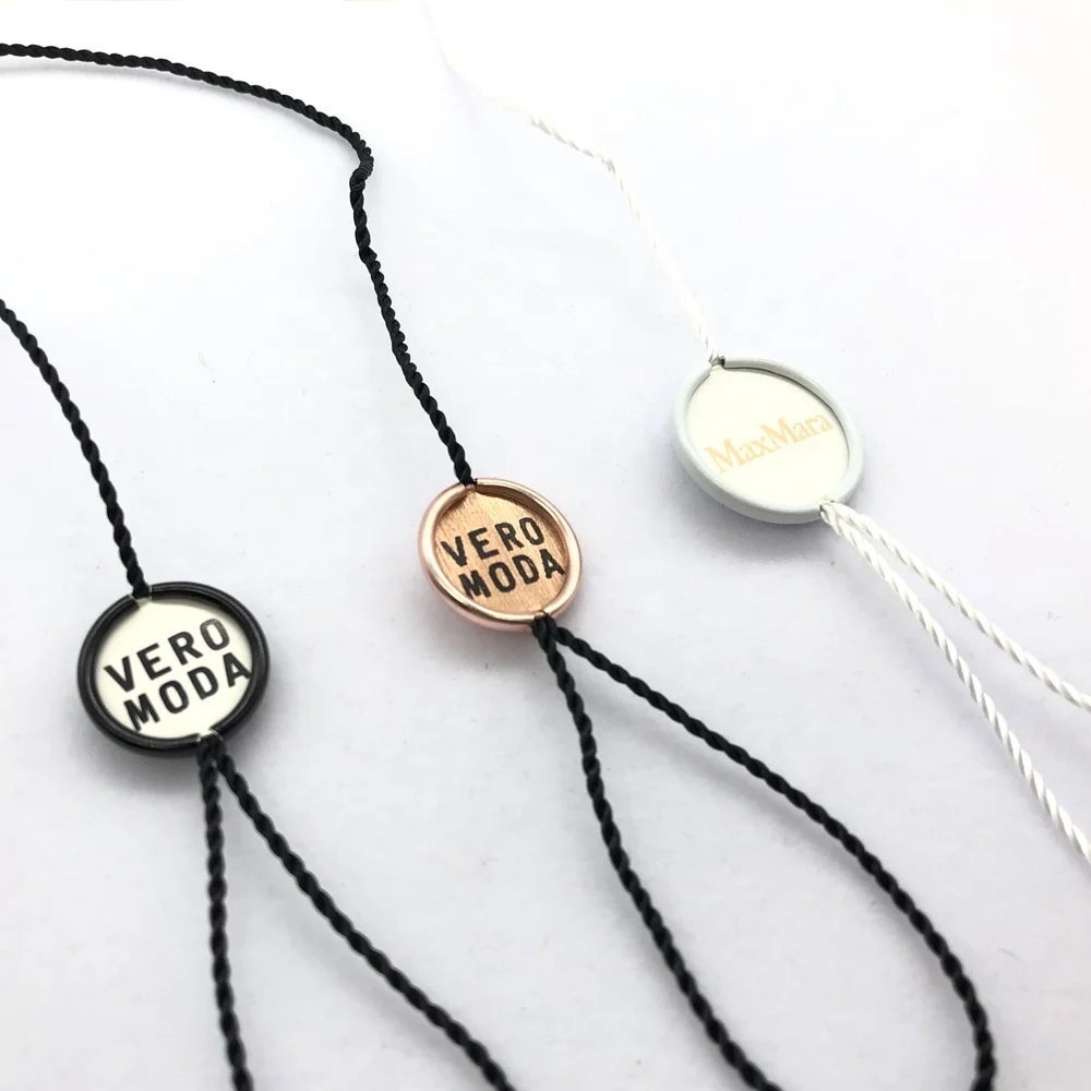 Вешалки для одежды оптовая торговля пользовательское имя логотип Алюминиевый металлический уплотнитель для одежды вешалки