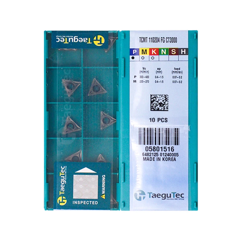TCMT110204-FG CT3000 100% Original Inserts Cnc Cutting Tools Tungsten Carbide Insert