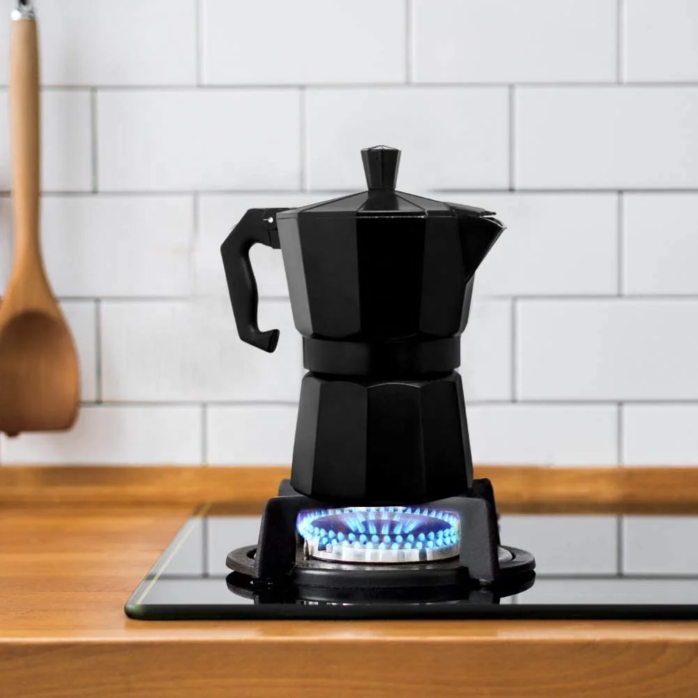  Moka 6 чашки Эспрессо moka горшок алюминия пользовательские кофеварка для приготовления
