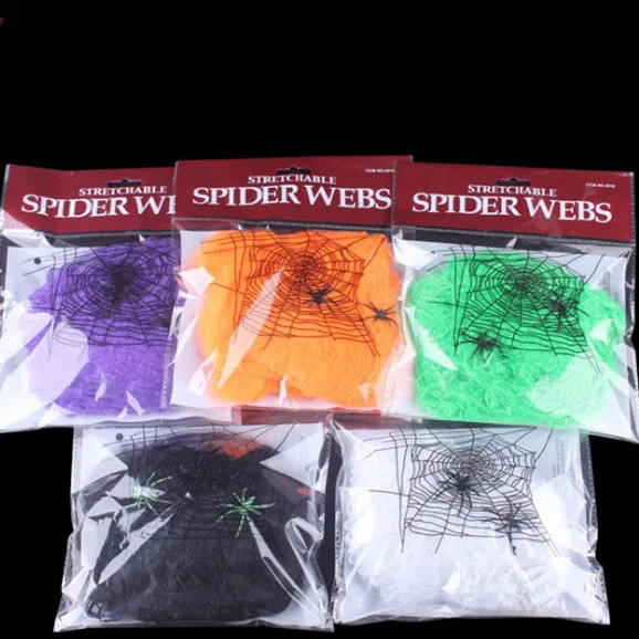 Spider Web Halloween Garden Decoration Decoration Halloween Cobweb Halloween Prop Party Decoration