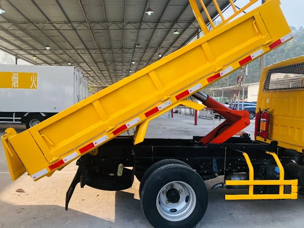 ISUZU 600P NKR 4X2 самосвал легкий грузовик коробка 26 футов левые ворота Kama 2 тонны мини-грузовик Byc Chana 2019 4 м