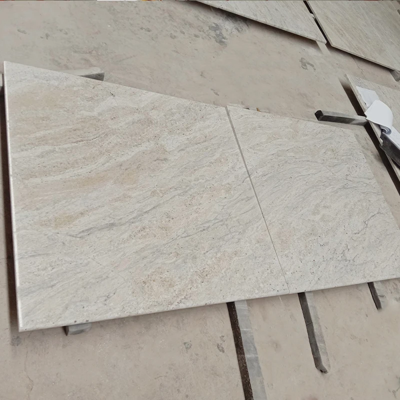 GOLDTOP OEM/ODM granit Natural Stone Brazil River White Granite Slabs for Kitchen Countertops and Tanble Tops