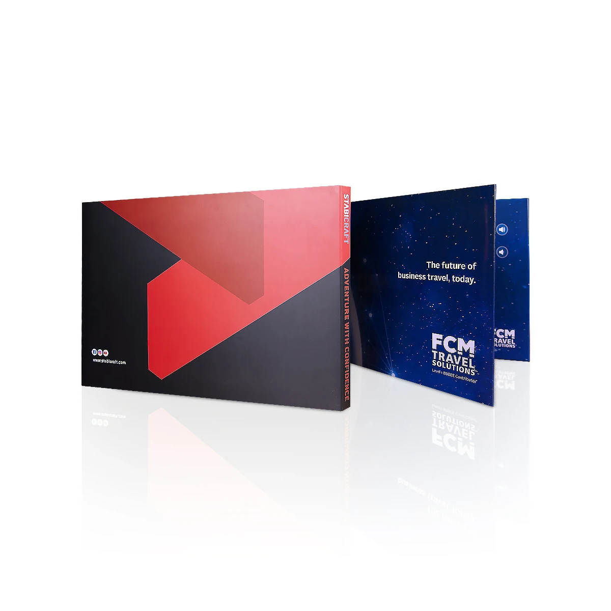 
Best price paper advertising player 7 inch LCD display brochure video visiting card 